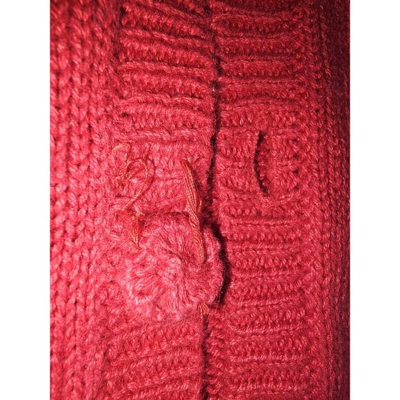 Ugly Christmas SWEATER VEST Holiday Women's Size Large Red VTG Nut Cracker - Picture 7 of 9